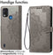 iMoshion Hoesje Geschikt voor Nokia G11 Plus Hoesje Met Pasjeshouder - iMoshion Mandala Bookcase - Grijs