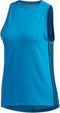 adidas 3S Loose Tank - Dames Sporttop - Maat M - Active Teal