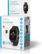 Nedis BTSW002BK - Slim horloge - Hartslagmeter en stappenteller - Zwart