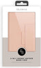 Selencia Hoesje Geschikt voor iPhone 12 Mini Hoesje Met Pasjeshouder - Selencia Surya 2-in-1 Uitneembare Vegan Lederen Bookcase - Roze