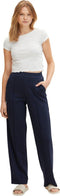 TOM TAILOR straight interlock pants - Dames Broek - Maat L - Met elastische tailleband