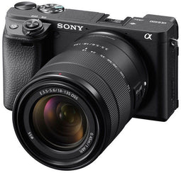 Sony α6400 - Systeemcamera - 24,2MP 4K UHD - 18-135mm f/3.5-5.6 OSS - Zwart