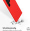 Accezz Samsung Galaxy S23 Ultra - Liquid Silicone Backcover - Schokabsorberend - Rood
