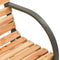 vidaXL - Tuinbank - dubbel - 241 - cm - Chinees - vurenhout