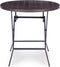 Inklapbare tafel - HDPE houtimitatie - 7,5 kg - weerbestendig