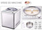 Melissa 16310193 - IJsmachine - Volautomatisch - 2L - Zelfvriezend - RVS
