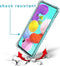 iMoshion Hoesje met screenprotector Geschikt voor Samsung Galaxy A51 Hoesje met screenprotector - iMoshion Anti-Shock Backcover + Premium - Transparant