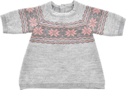 Byastrup Poppenkleding Trui Gebreid 45 Cm Grijs