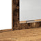 vidaXL - Kaptafel - met - Lades - van - Oud - Hout - 100x41x140 - cm