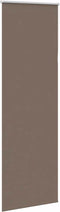 vidaXL - Rolgordijn - verduisterend - koffie - 80x230 - cm - stofbreedte - 75,7 - cm