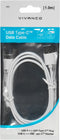 Vivanco USB-kabel USB 2.0 USB-A stekker, USB-C stekker 1.00 m Wit 39452