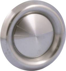Wallair N35922 Tellerventiel RVS Geschikt voor buisdiameter: 10 cm