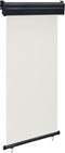 vidaXL - Balkonscherm - 105x250 - cm - crèmekleurig