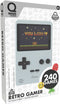 Qware - Retro Gamer - Retro Spelcomputer - Retro Console - Mini Spelcomputer - 2.8 inch - 8-Bit - 240 Games - Klassiek - Nostalgie - Spelletjes - Grijs
