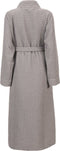 Heckettlane Badjas Wafel - Ochtendjas Unisex - 65% Gerecycled Katoen - Grijs - M