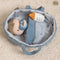 Little Dutch Babypop Jim - Pluche-pop - 30 cm - Inclusief wiegje en toebehoren
