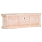 vidaXL - Tv-meubel - 120x30x40 - cm - massief - mangohout - wit