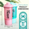 Shaker Proteineshaker, 500 ml met poedervak, schroefdeksel, BPA-vrij, lekvrij, fitnessstudio, mixbek