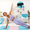 Coast Gymmat - 4-Delig - Opvouwbaar - PU-leer - Schuim - Klittenband - 5cm