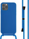 imoshion Hoesje Geschikt voor iPhone 12 Pro / 12 Hoesje Met Koord - imoshion Siliconen hoesje met koord - Blauw