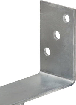 vidaXL Grondankers 6 st 10x6x30 cm gegalvaniseerd staal zilverkleurig