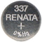 Renata 337 - Knopcelbatterij - 1.55 volt - 0.001 kg