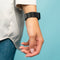 iMoshion Bandje Geschikt voor Fitbit Charge 4 / Charge 3 - iMoshion Milanese Watch bandje - Zwart