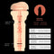 Kiiroo Pocket Pussy Dainty Wilder - Masturbator voor Man - Realistisch en Zacht - Geoptimaliseerd voor Keon en PowerBlow - FeelStar Masturbators