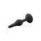 Blush Buttplug Anal Adventures Platinum Silicone Beginner Plug Medium Black Zwart