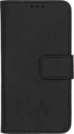 iMoshion Hoesje Geschikt voor iPhone 12 Mini Hoesje Met Pasjeshouder - iMoshion Uitneembare 2-in-1 Luxe Bookcase - Zwart