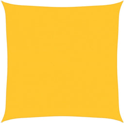 vidaXL - Zonnezeil - 160 - g/m² - vierkant - 4,5x4,5 - m - HDPE - geel