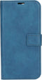 Mobiparts iPhone 15 Pro Max - Classic Wallet Case - Ruimte voor pasjes - Steel Blue