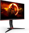 AOC Q24G2A/BK - Gaming Monitor - 165Hz 1ms MPRT QHD 2560x1440 - Rood Zwart