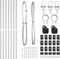 vidaXL - Palen - 7 - stuks - Ø32 - mm - 200 - cm - Gegalvaniseerd - Staal