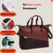 New Looxs ® Oslo Tendo - Enkele Fietstas - Schoudertas met Laptopvak - Afneembare Shopper met Rits - Multifunctioneel - 100% Gerecycled Polyester - Geschikt voor Electrische Fietsen - 21 Liter - Burgundy-Rust