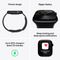Apple Watch Series 10 - Smartwatch - 46mm - GPS - Aluminium - Sportbandje M/L - Zilver (Blauw)