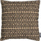 Woood Kussen Alvar - Katoen - Zand/Zwart - 45x45x10