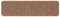 vidaXL - Trapmatten - met - latex - achterkant - Geel - 20x75 - cm