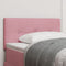 vidaXL - Hoofdbord - Met - Knopen - Roze - 80 - cm - Velours