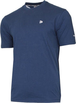 Donnay Vince - T-shirt - Regular fit - Katoen - Navy (010) - maat S