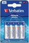 Verbatim AA LR6 - Alkaline Batterijen - Langdurige energie - (4 stuks)