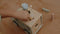 Little Dutch Vormenstoof LD7447 - Safari auto - Houten vormen met dierenblokjes - Multi