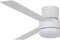 Plafondventilator Lagoon Wit incl. Lamp 132cm