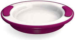 Adhome Warmhoudbord Ornamin - Isolerend bord - Diameter 25,5 cm - Hoogte 4,2 cm - Kleur rood