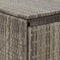 vidaXL - Containerberging - viervoudig - 274x80x117 - cm - poly - rattan - grijs