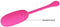 PRETTYLOVE - Vibrating Egg Julius Usb Silicone Pink