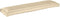 vidaXL - Ligbedkussens - voor - bank - 2 - stuks - Beige - 150x40x8 - cm - Oxford - stof