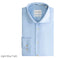 Twill BBO34F110-2083-2163 Shirt LS Wide Spread Boston Brothers - Lichtblauw - Maat 39
