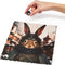UNIDRAGON Houten Puzzel Voor Volwassenen Pop Art - Graaf Konijn - 250 stukjes - 32x23 cm