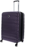 DELSEY PARIS Air Armour 4DR Kofferset - 3-delige Uitbreidbare Hardcase Trolleyset met TSA-slot - Dark Purple (paars)